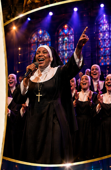 Univers scénique du Broadway Workshop Sister Act